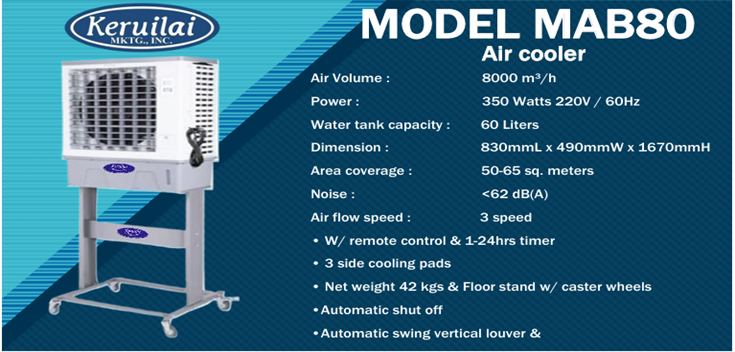 Aircooler MAB80