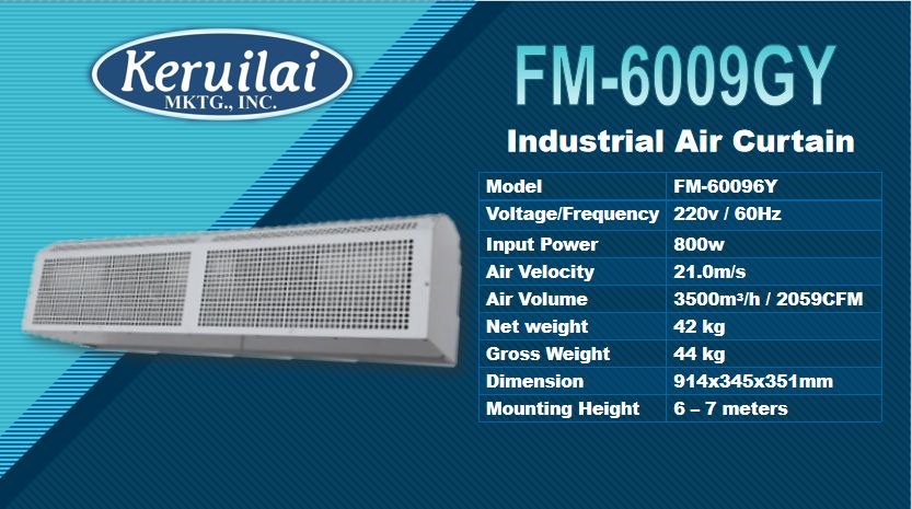 Industrial Aircurtain 36″