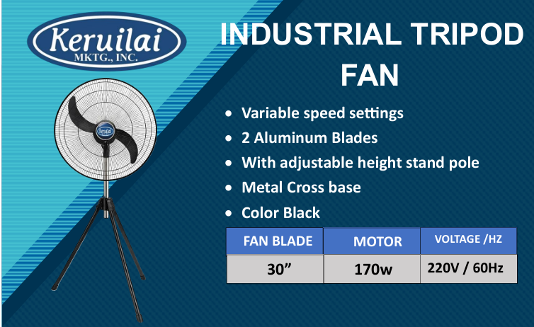 Industrial Tripod Fan